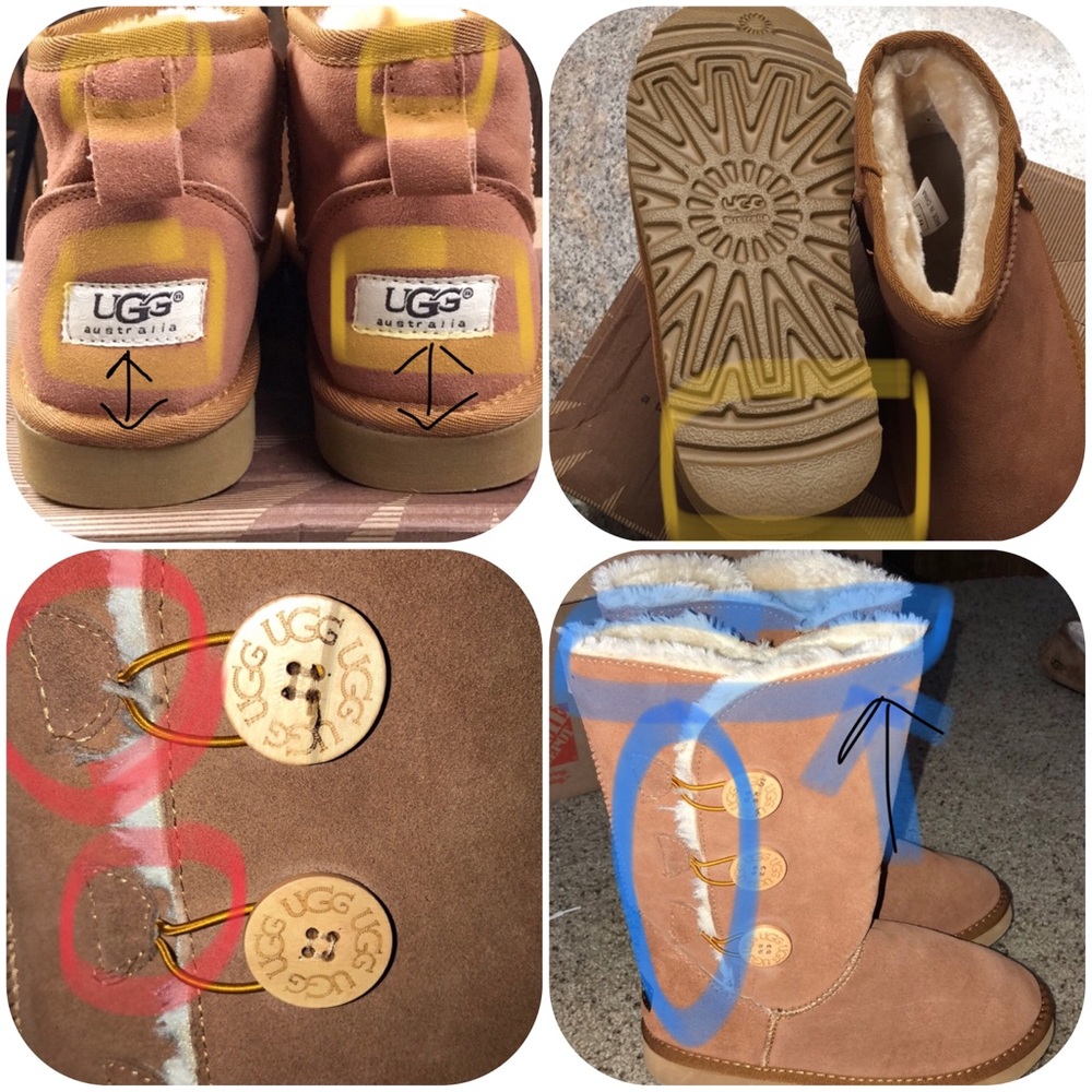 UGGS 101:  How to spot the NO-NOs 🧐🧐🧐 - Picture 5 of 8